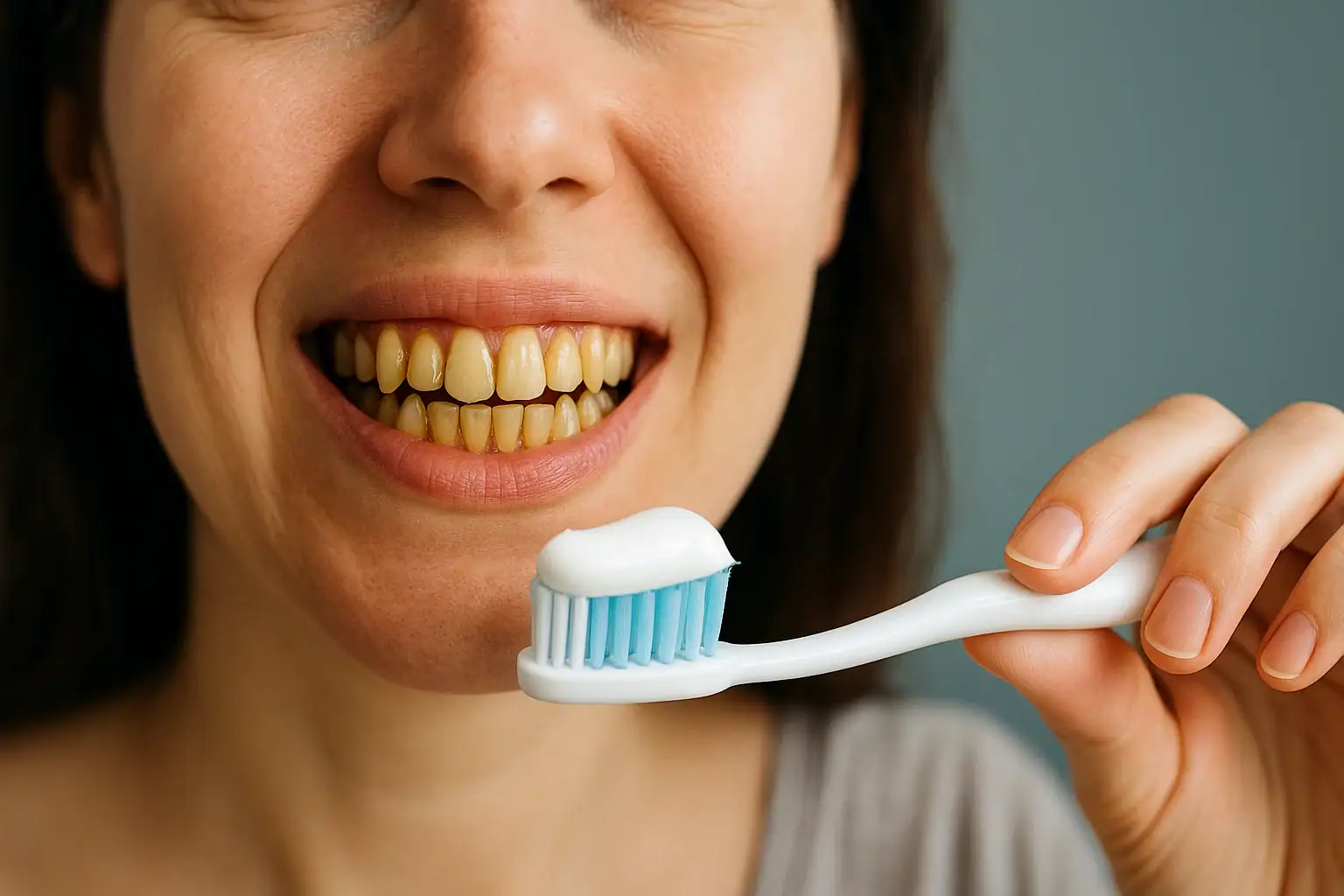 Dişler Neden Sararır: Yüzey Lekesi mi, Dentinin Görünmesi mi?