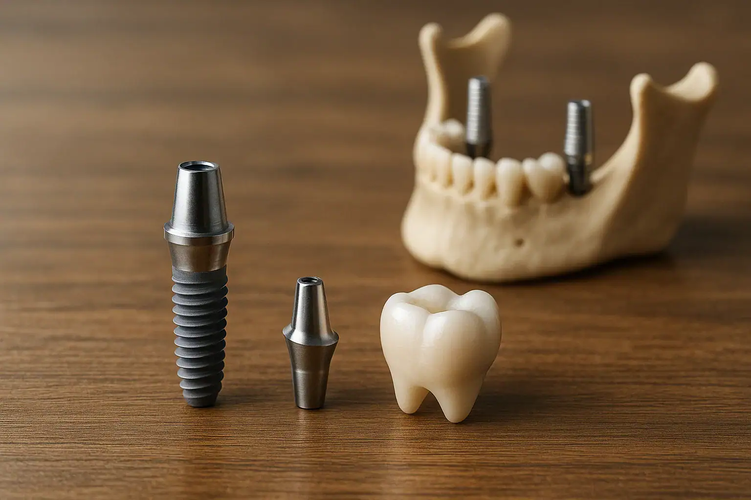 Dental Abutment: İmplant ve Kuron Arasındaki Parça