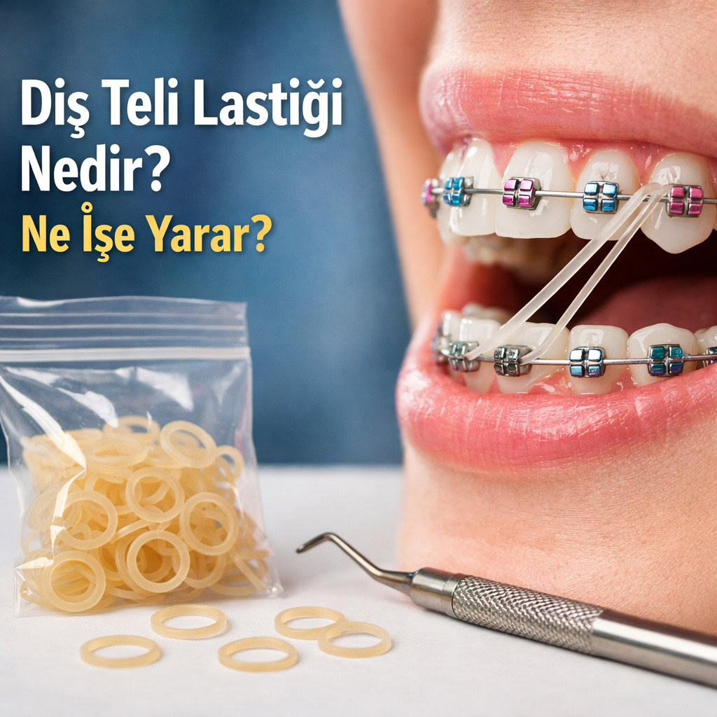 Diş Teli Lastiği Ne İşe Yarar? Çeşitleri ve Takma Süresi